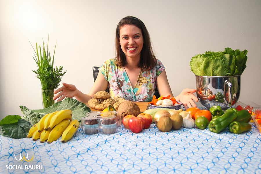 Marina Louzada, moradaora de Bauru e vegetariana há dois anos