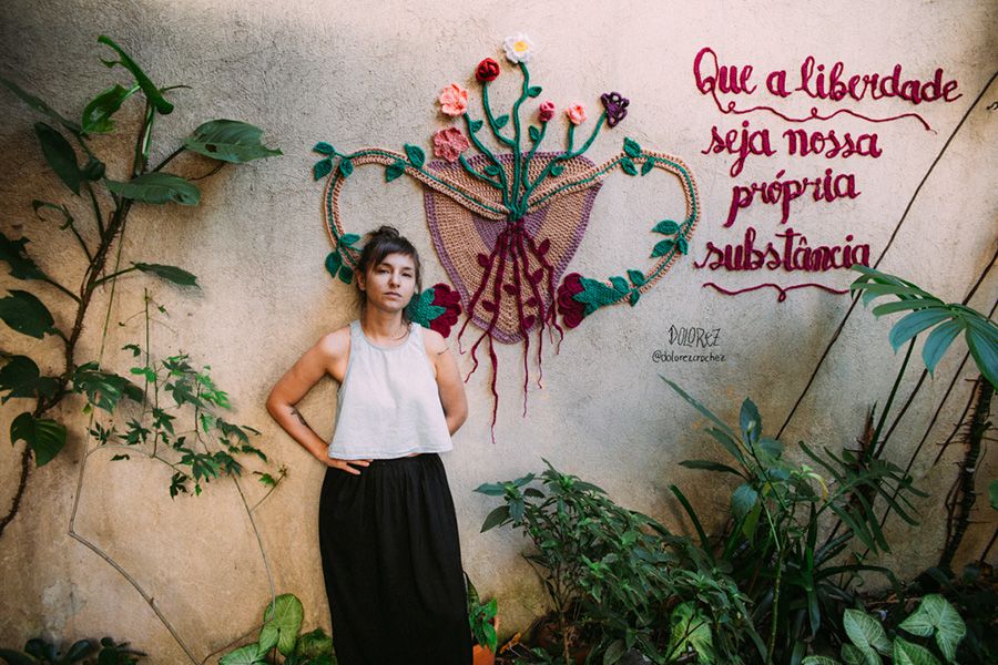 Karen Dolorez agora se dedica ao streetart