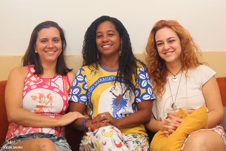 Michele Távora, Mestra Joana Cavalcante e Fernanda Ayoub