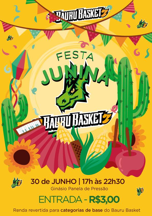 Festa Junina Bauru Basket
