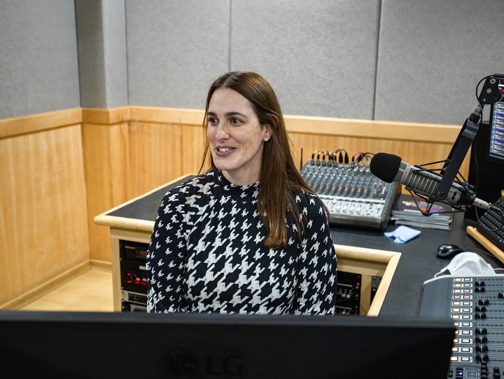 Apresentadora do programa