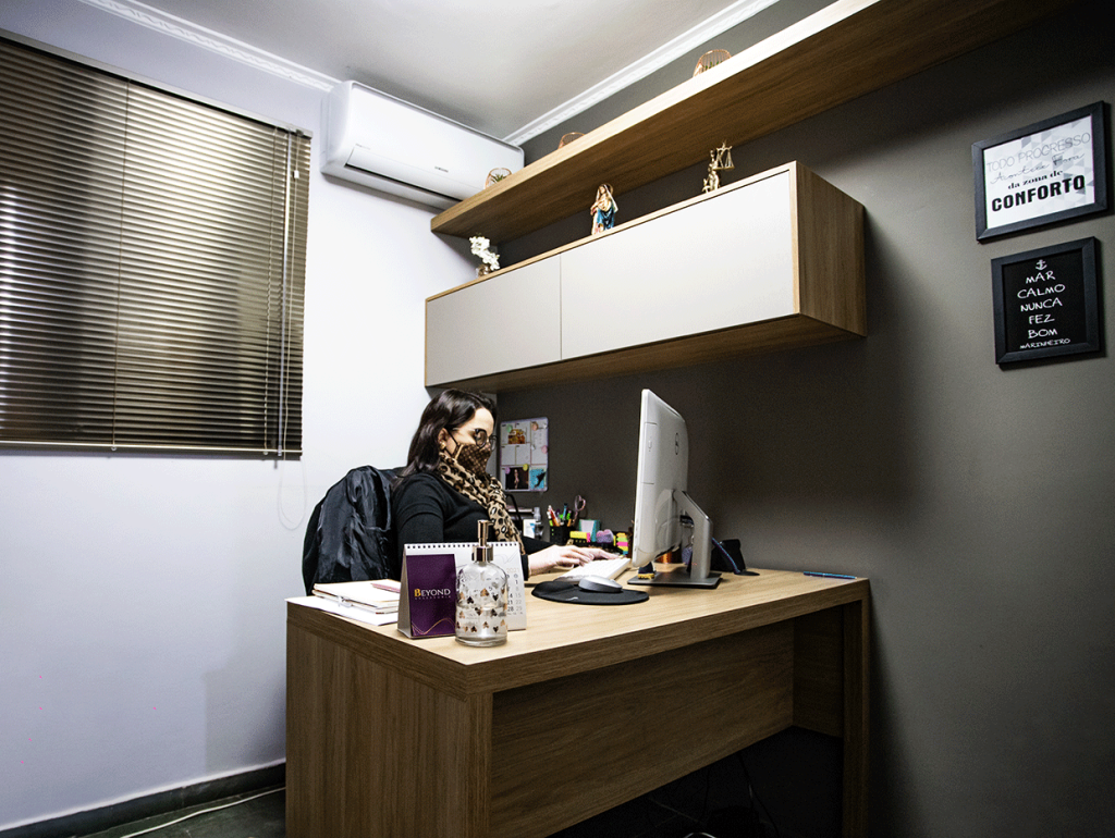 Trabalho no escritório de contabilidade