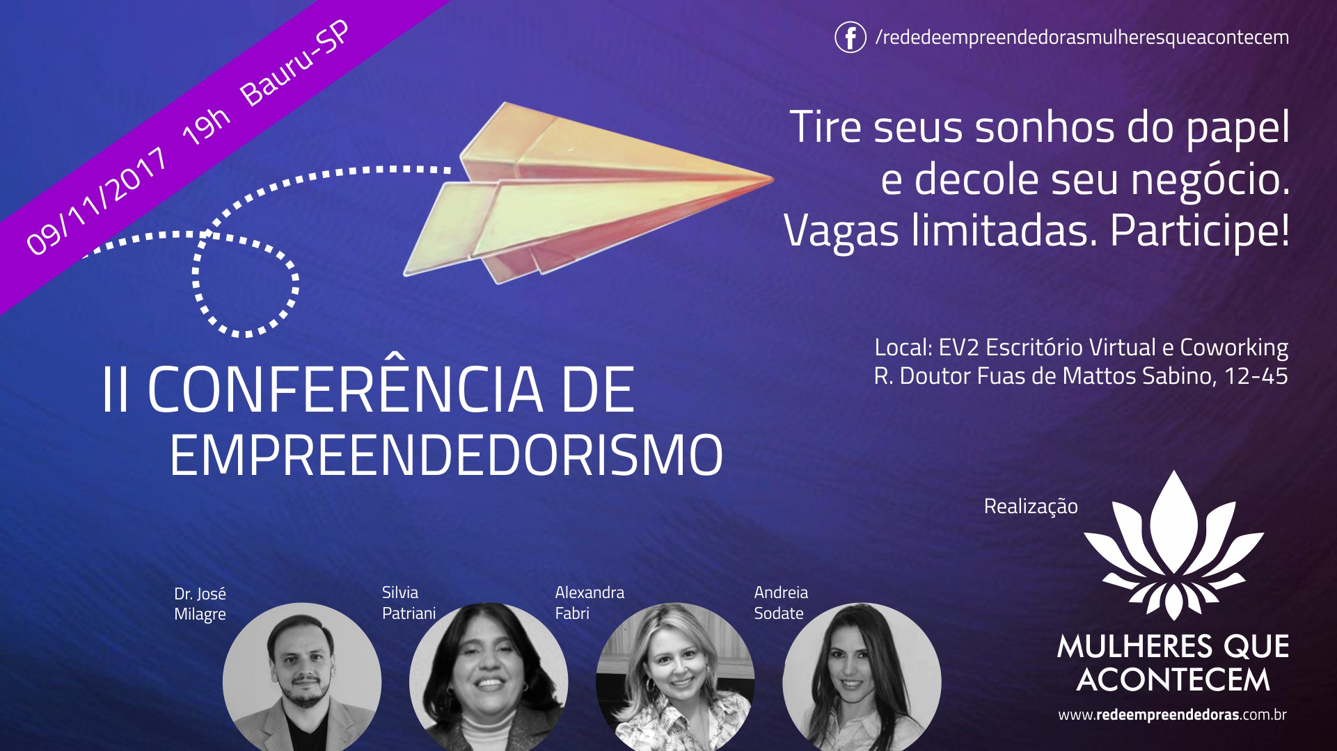 II Conferência de Empreendedorismo em Bauru