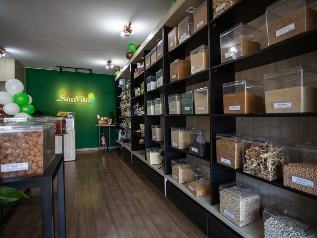 Produtos no empório
