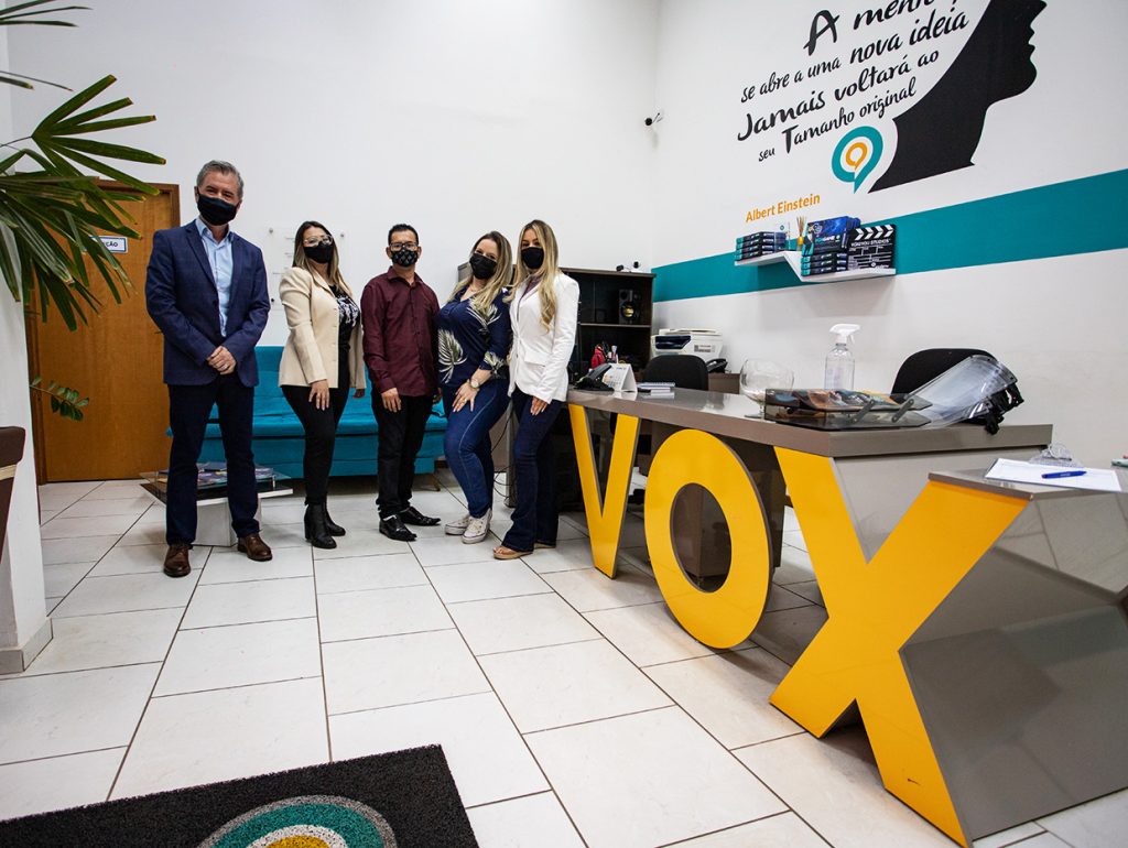 Alunos do curso de oratória