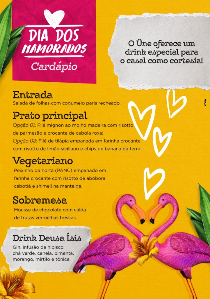 dia dos namorados une bar