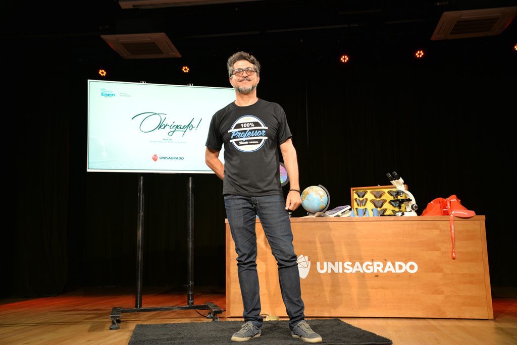 Professor do aulão Enem