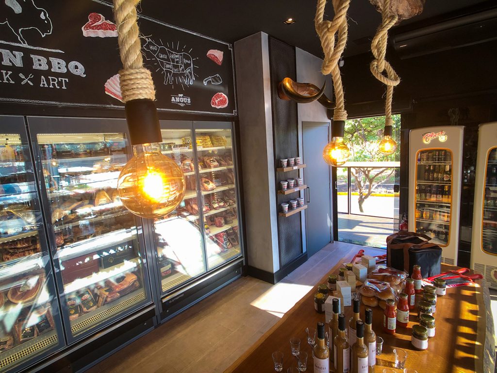 Bison BBQ Steak Art - boutique de carnes