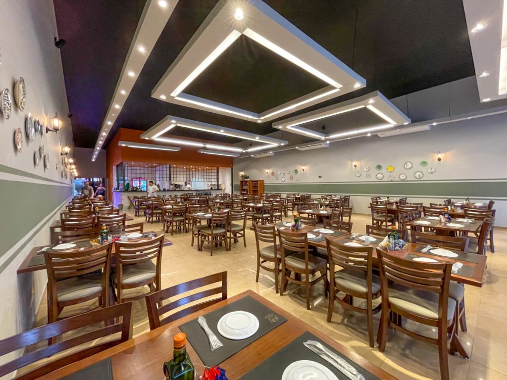 Ambiente da pizzaria