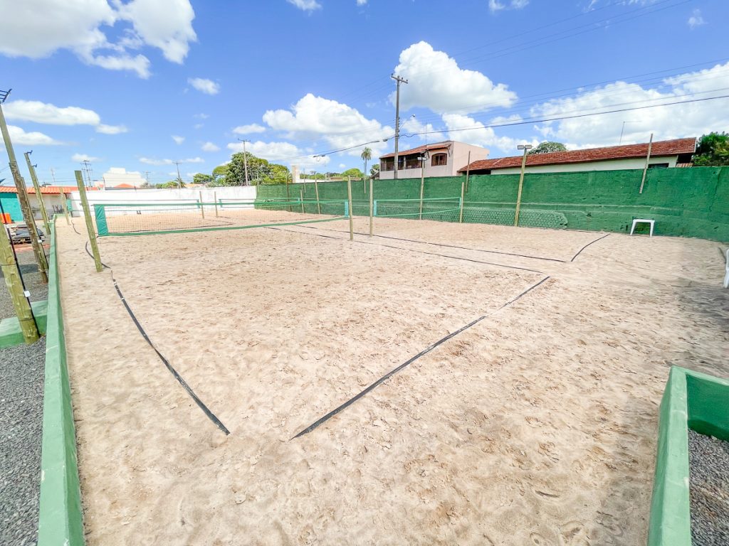 Quadras de beach tennis