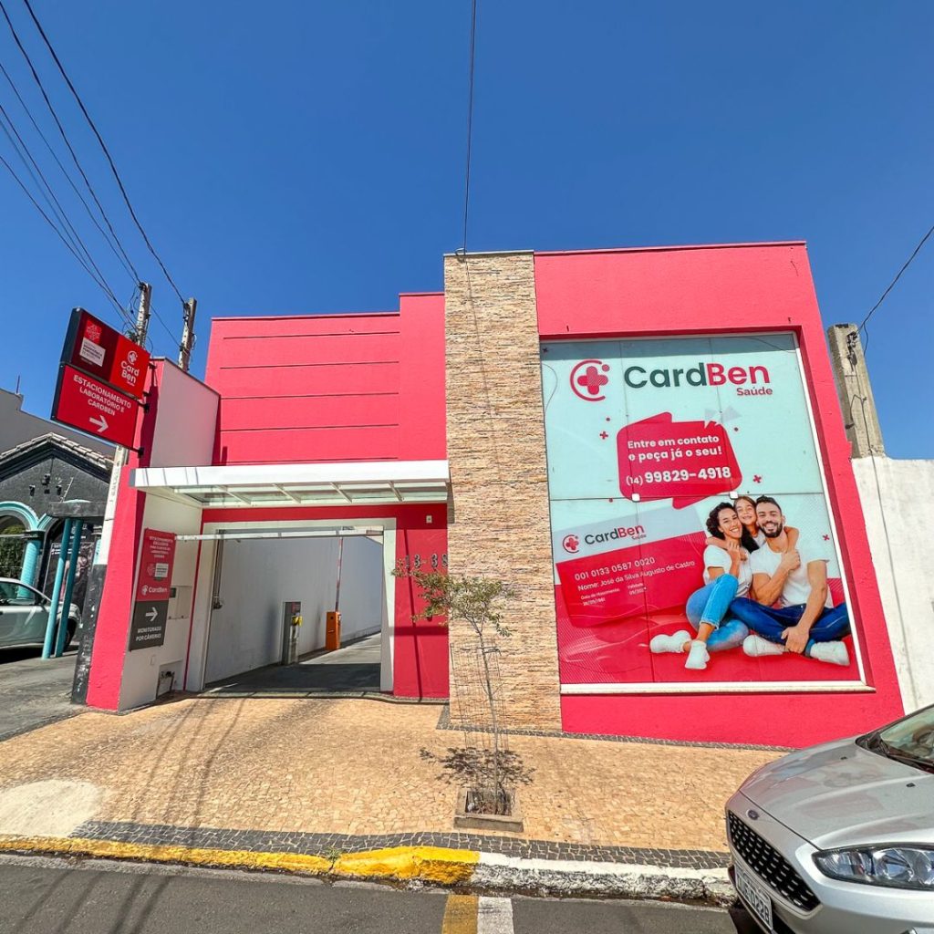Cartão de benefícios de saúde