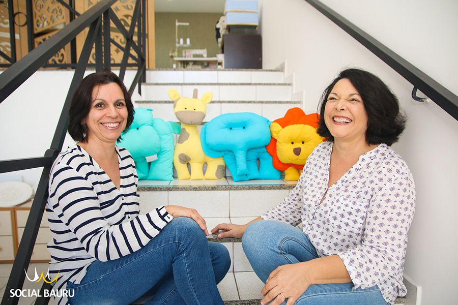 Por influência da mãe, as irmãs Solange e Tânia abriram a Cecy's Babys Enxovais