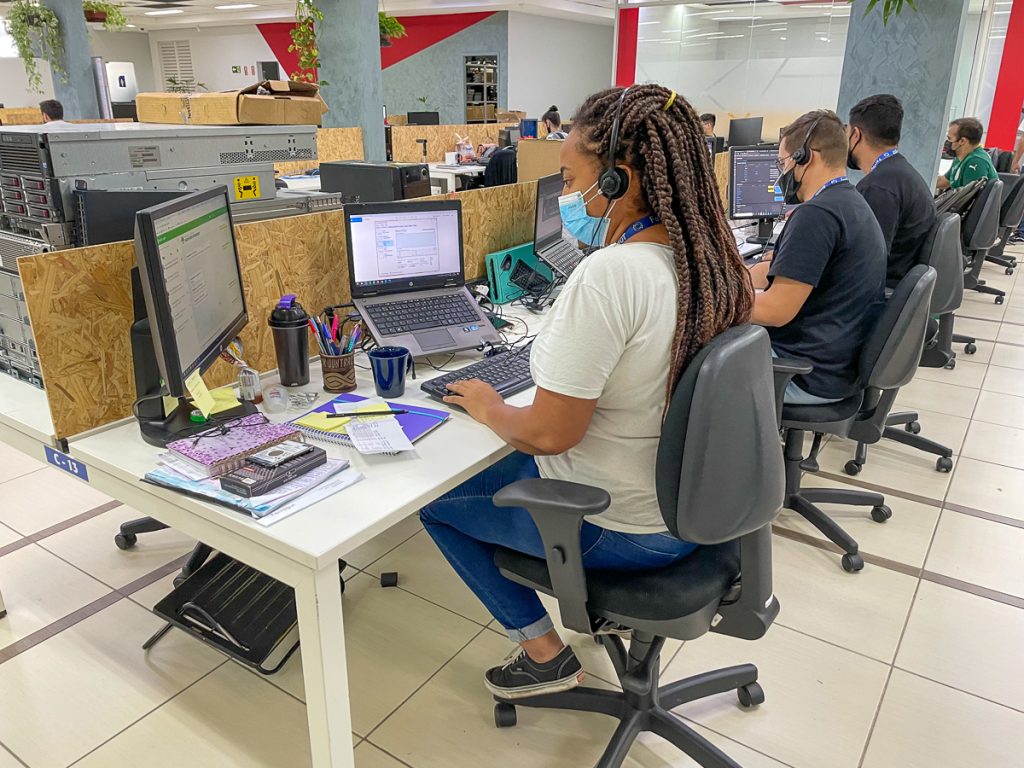Espaço do hub