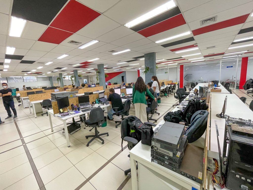 Espaço do hub