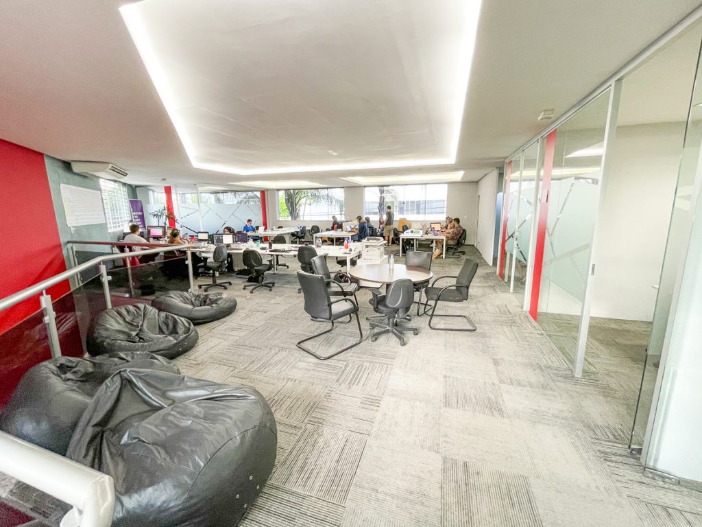 Espaço do hub