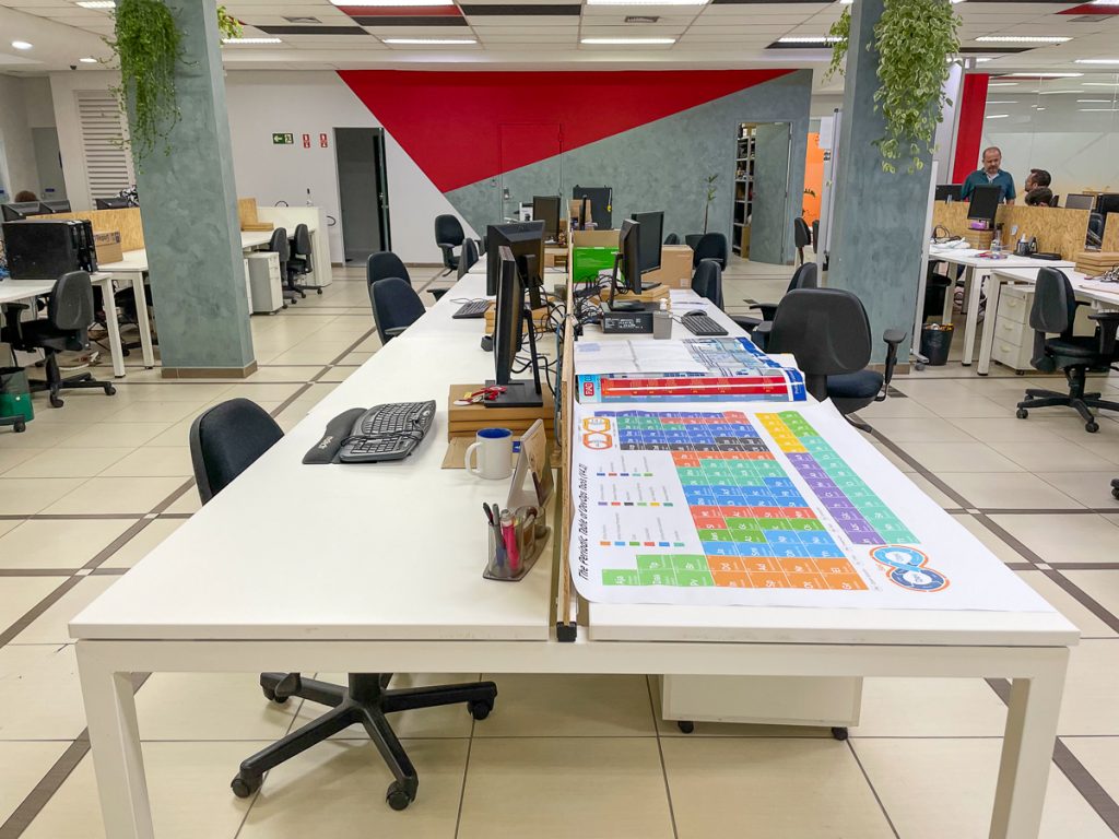 Espaço do hub