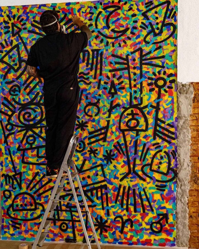 Fazendo graffiti