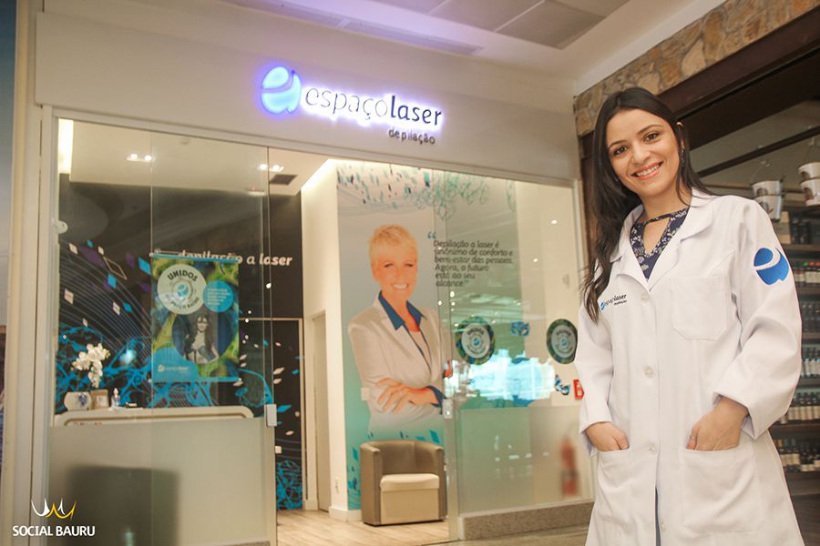 Aline Barbosa é fisioterapeuta e uma das proprietárias do Espaçolaser, no Boulevard Shopping