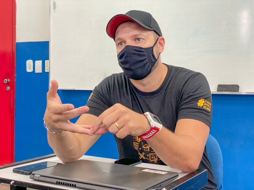 Novo coordenador do cursinho pré-vestibular