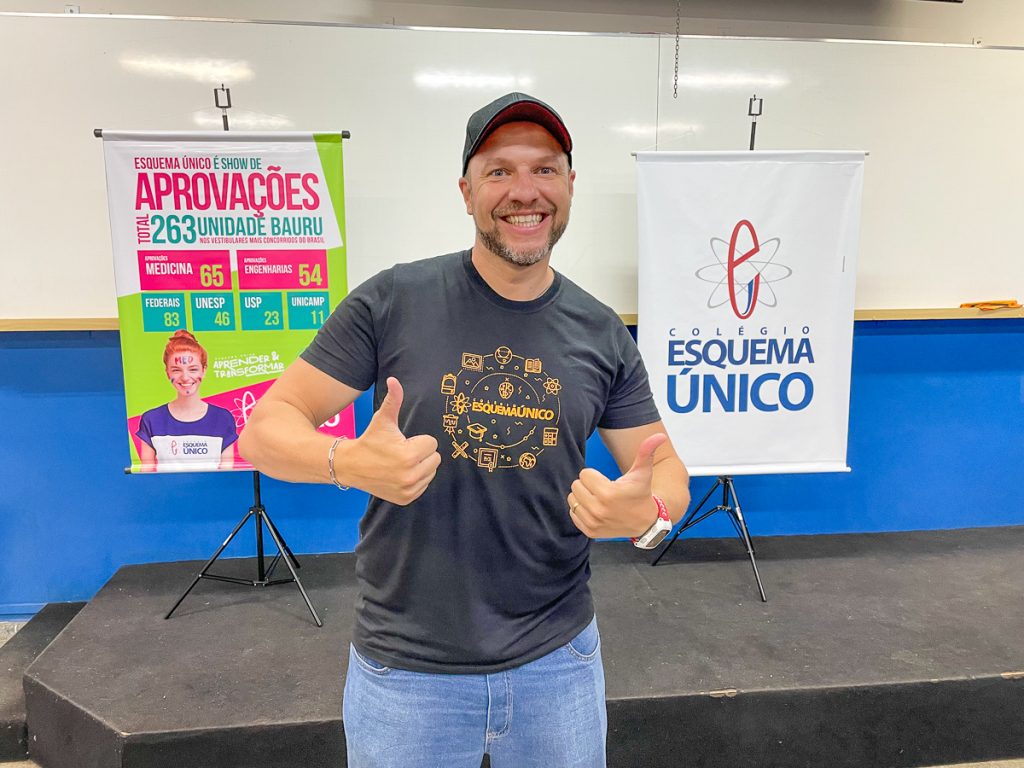 Novo coordenador do cursinho pré-vestibular