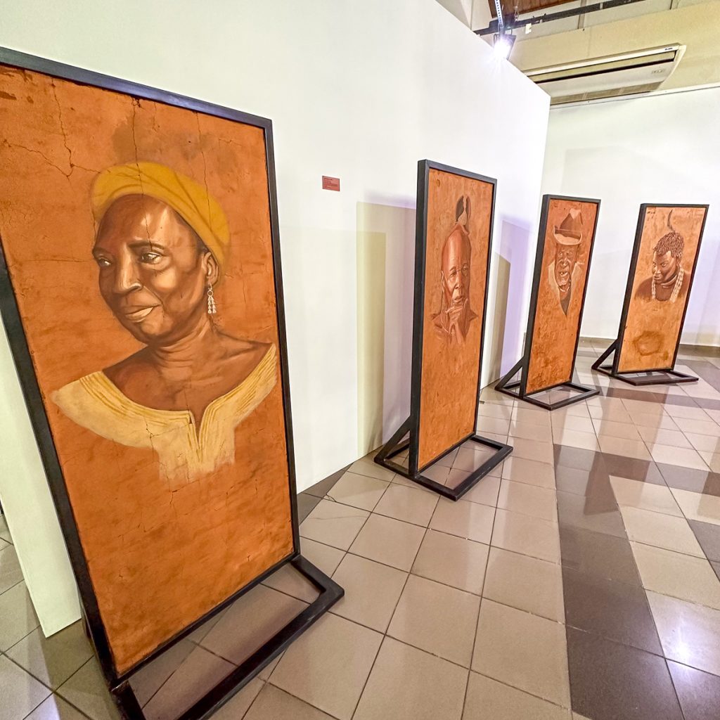Obras da exposição