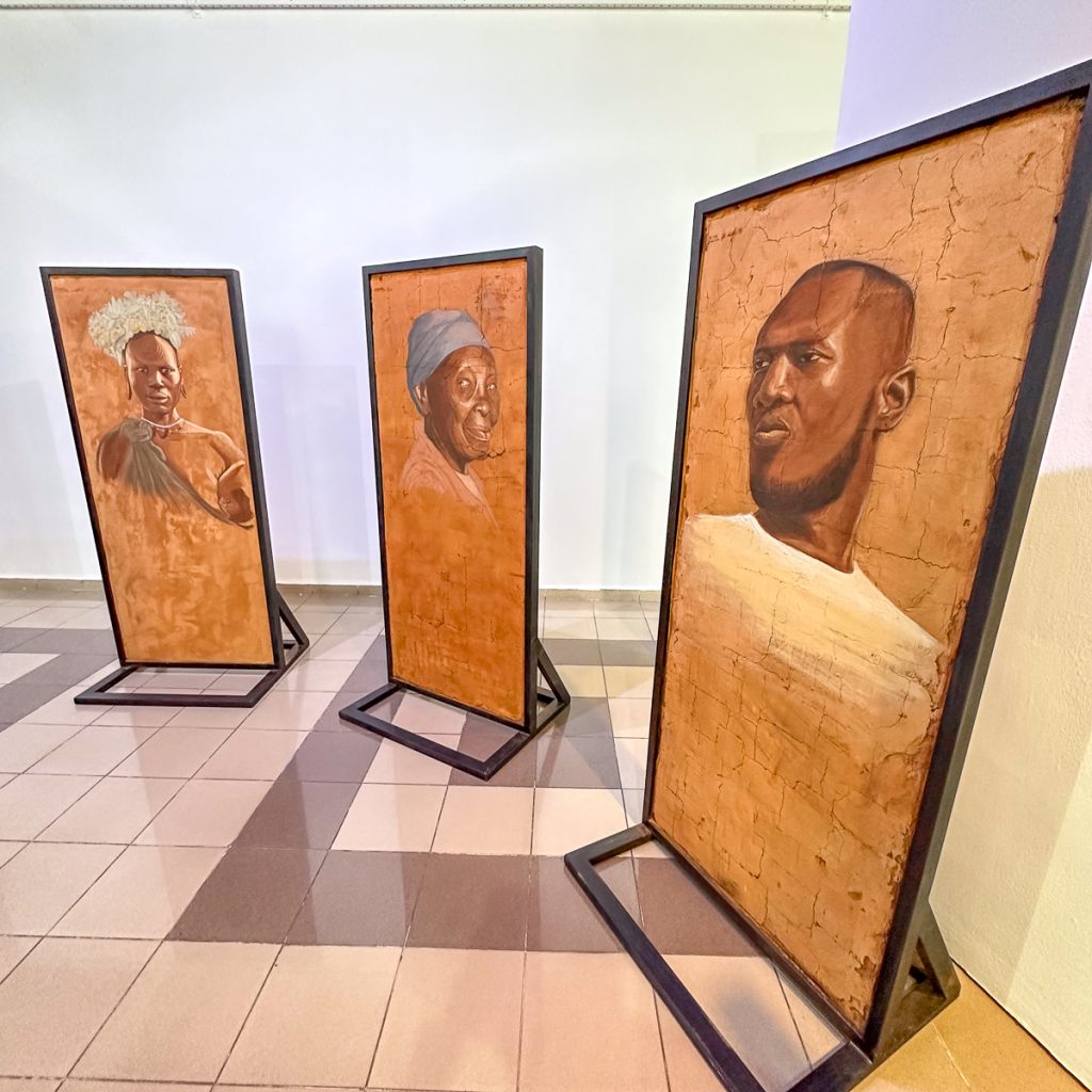 Obras da exposição