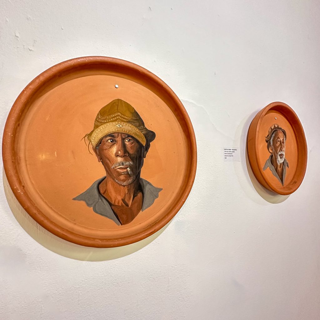 Obras da exposição