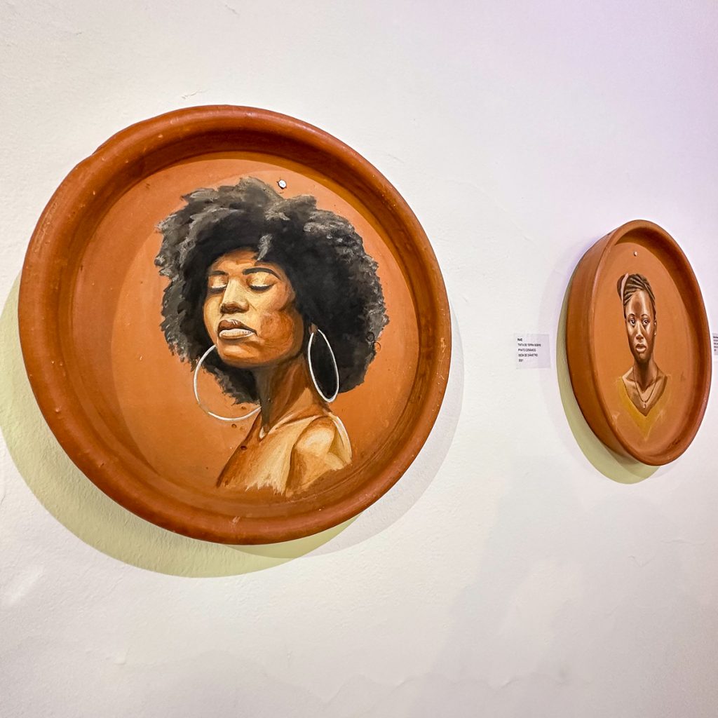 Obras da exposição