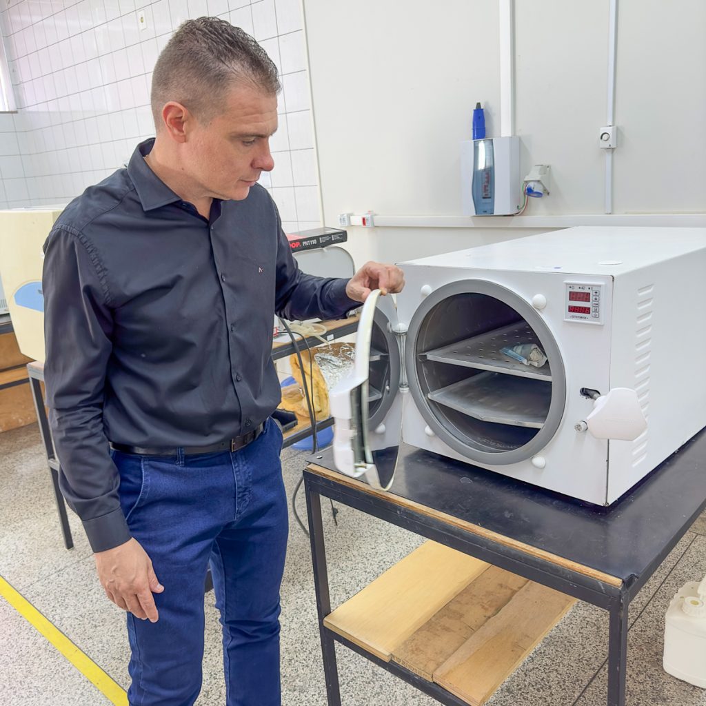 Laboratório da assistência técnica