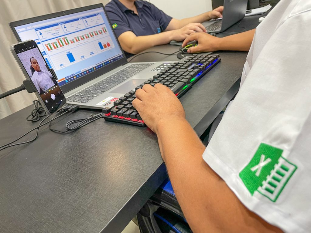 Produção de planilhas