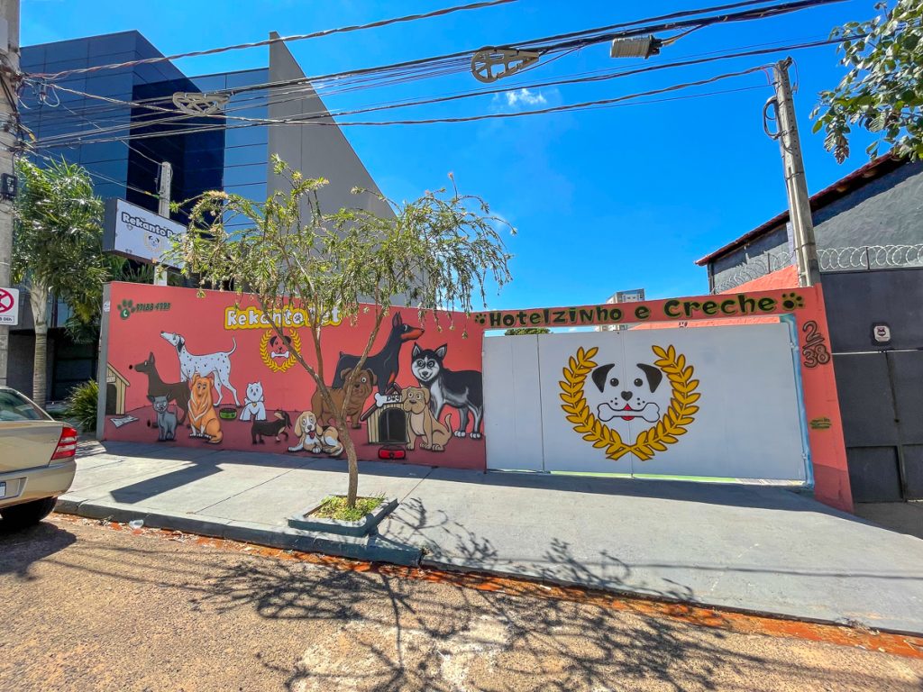 Entrada da creche