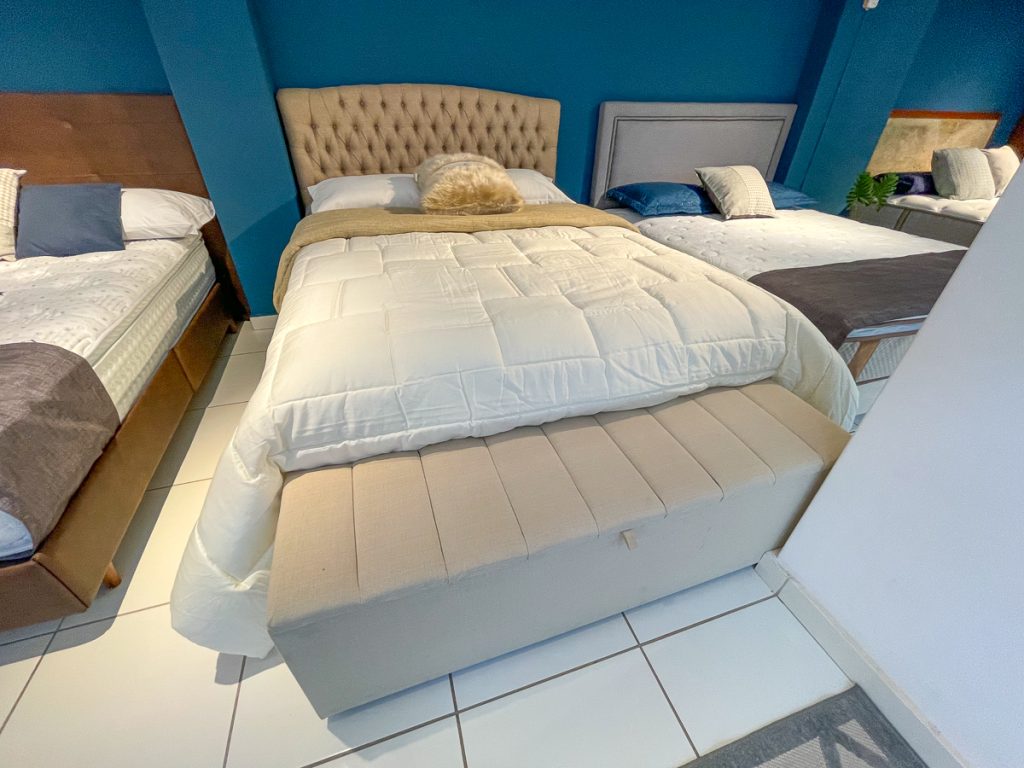 Cama e colchão