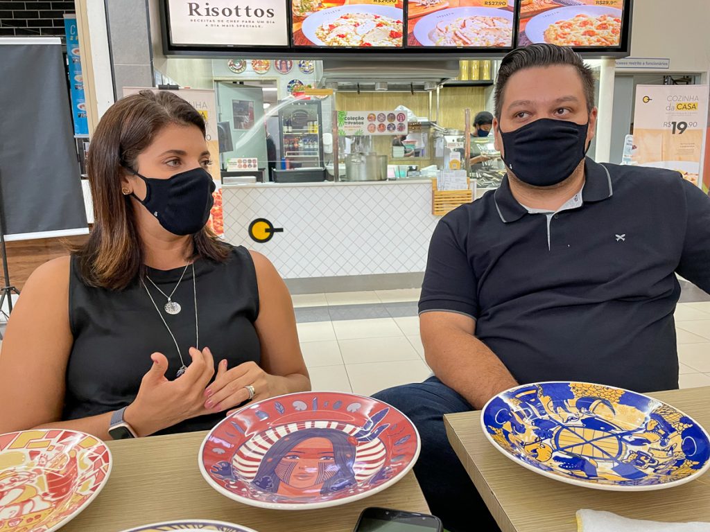 Sócios do Spoleto no Bauru Shopping