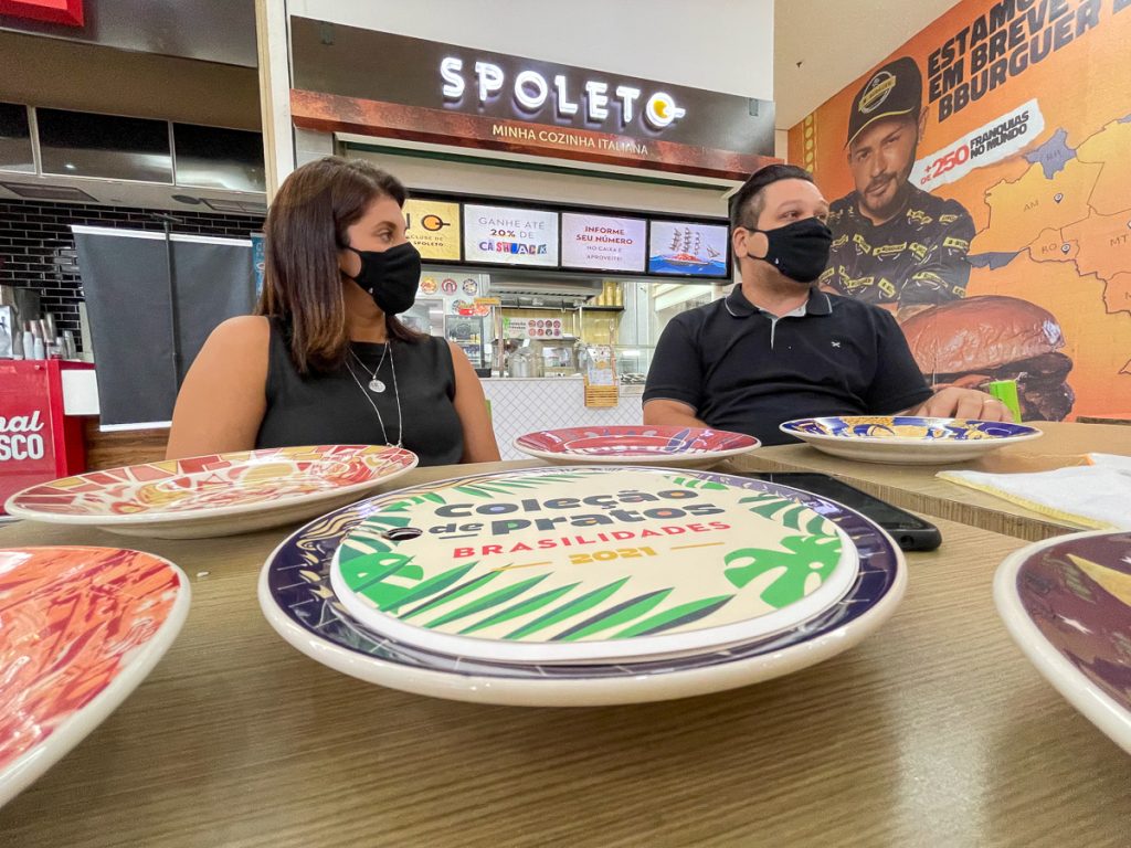 Sócios do Spoleto no Bauru Shopping