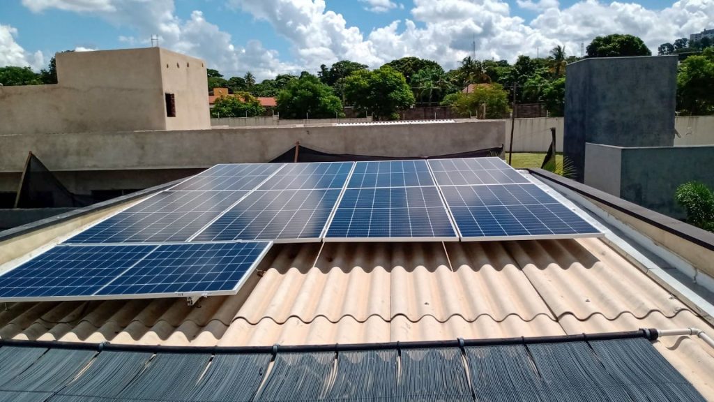Painel de energia solar