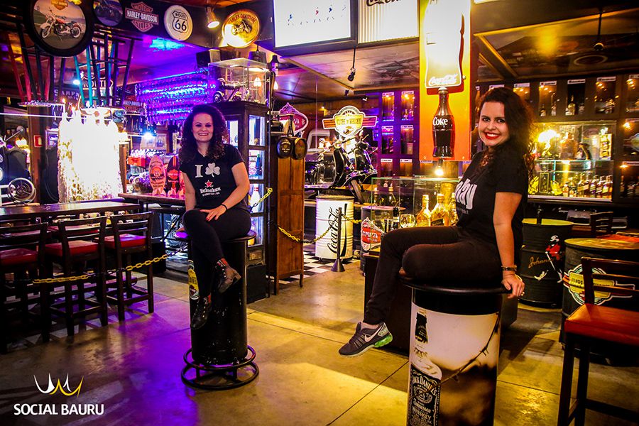 Patrícia Almeida e Kety Carmo são funcionárias do Sampa, em Bauru