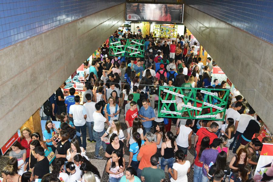 Movimentação da Feira das Profissões em 2015