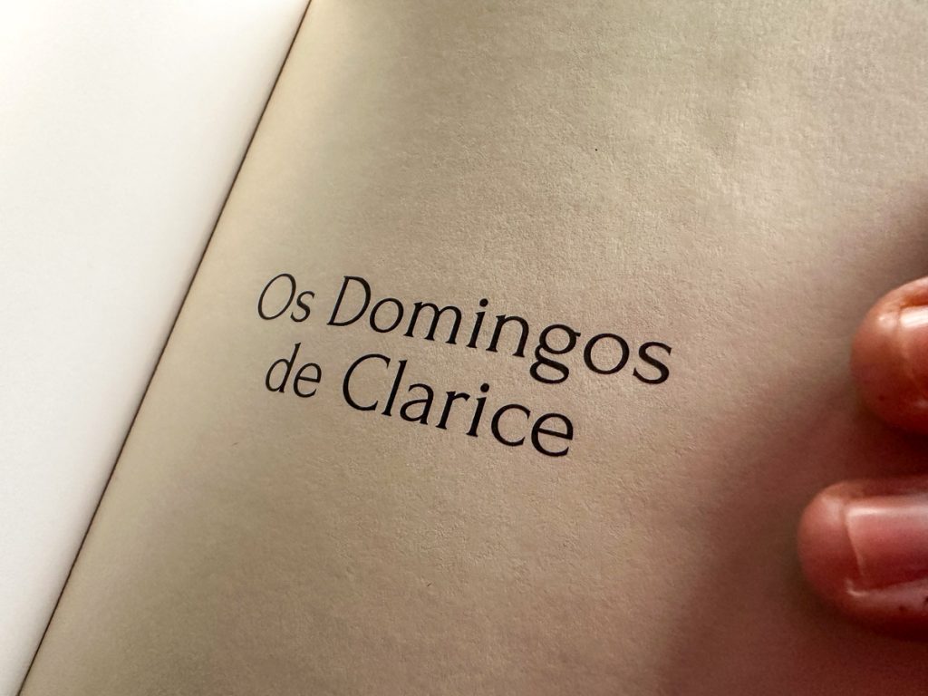 Livro sobre Clarice Lispector